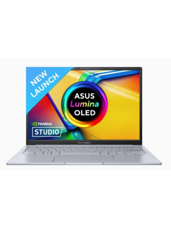 Laptops: ASUS Vivobook 14X OLED, Intel Core i9-13900H 13th Gen, 14" (35.56 cm) 2.8K 90Hz OLED, Creator Laptop (16 GB RAM/1TB SSD/4GB RTX 3050/Win11//Backlit KB/Fingerprint/Silver/1.45 kg), K3405VCB-KM952WS